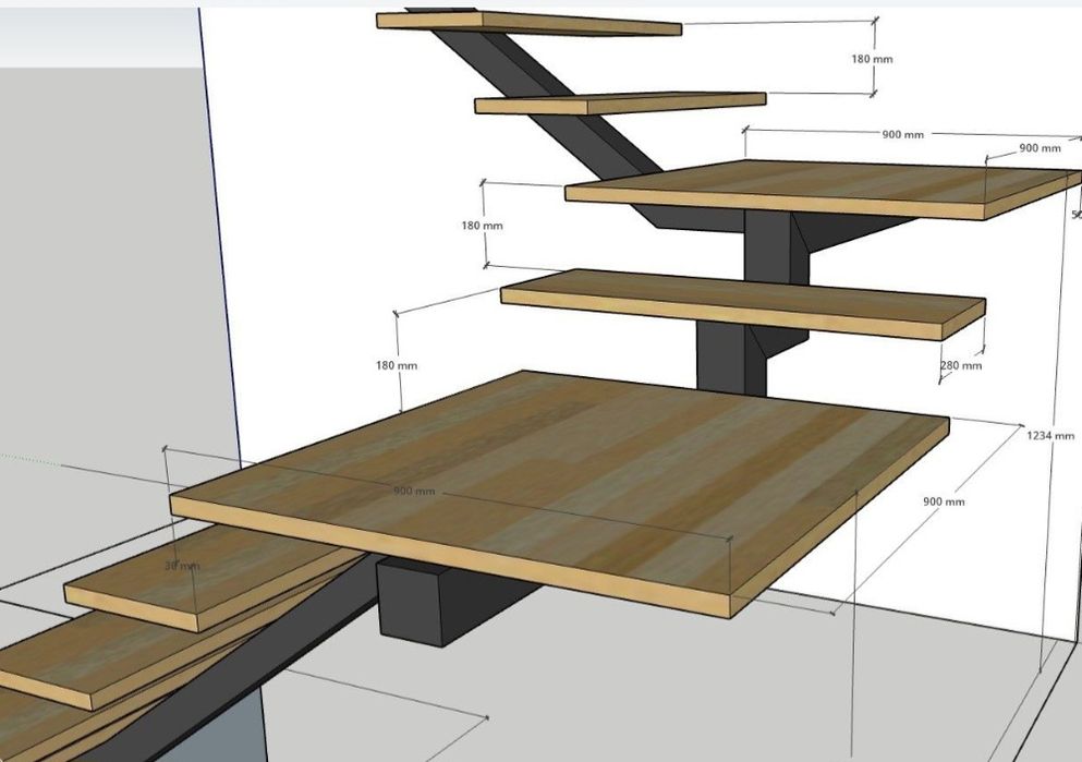 Scări interior si exterior profesionale galvanizate