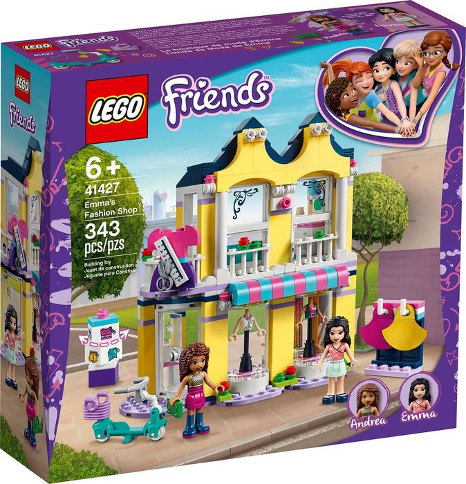 LEGO Friends - Модният бутик на Emma (41427)