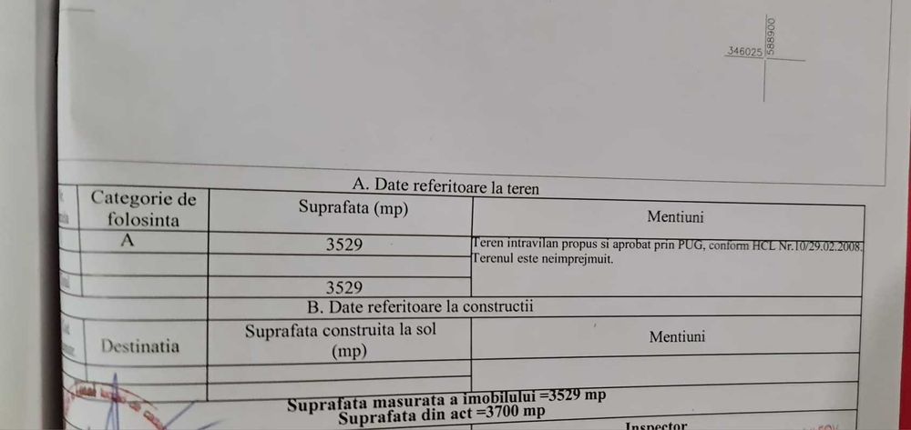 Direct Proprietar Vand teren intravilan langa Cartier Luna Balotesti