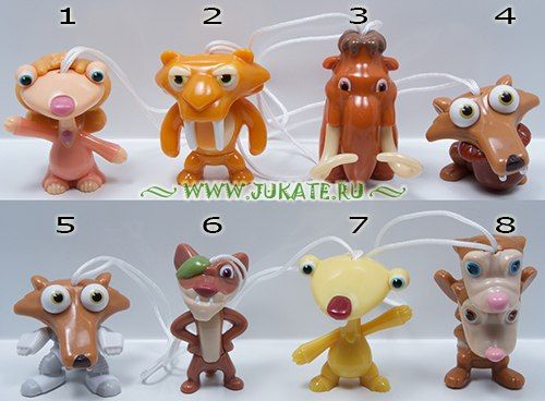 Киндеры- мульт-герои, Ледниковый период, Миньоны