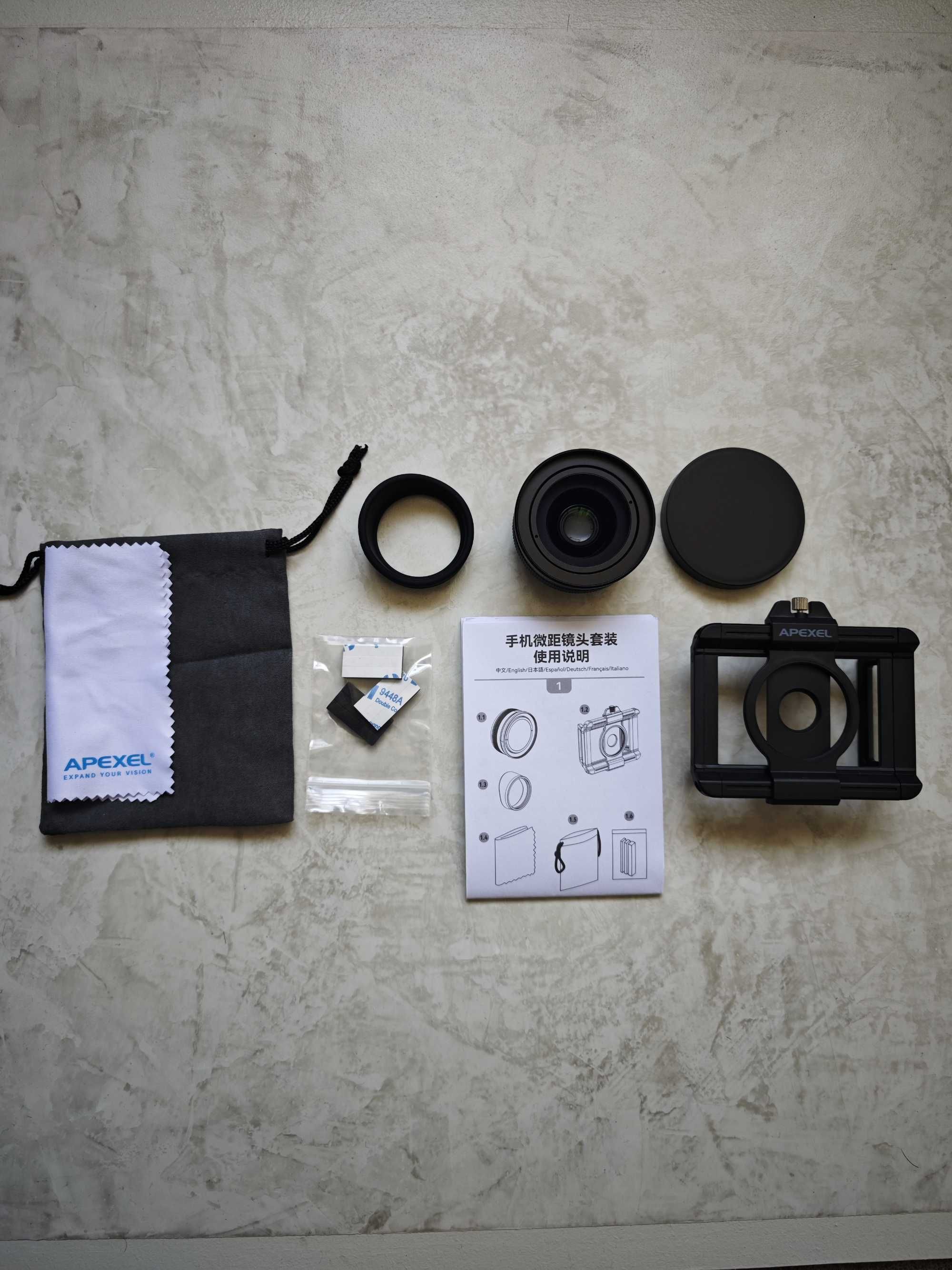 Макро лещи за смартфони Apexel zm 100