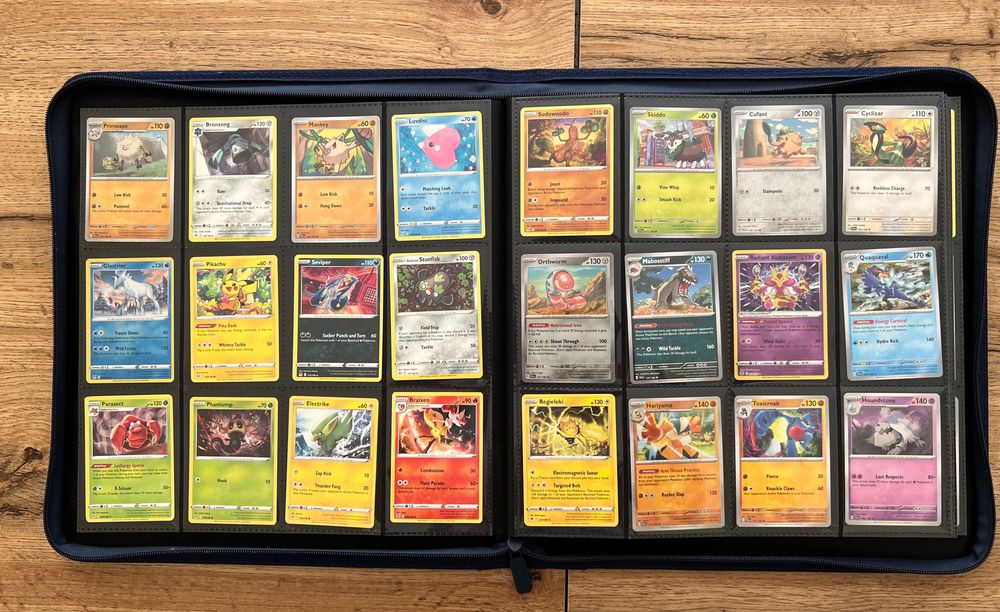 Колекция Pokémon TCG  394 карти + оригинален кейс • редки GX/EX/V/VMAX