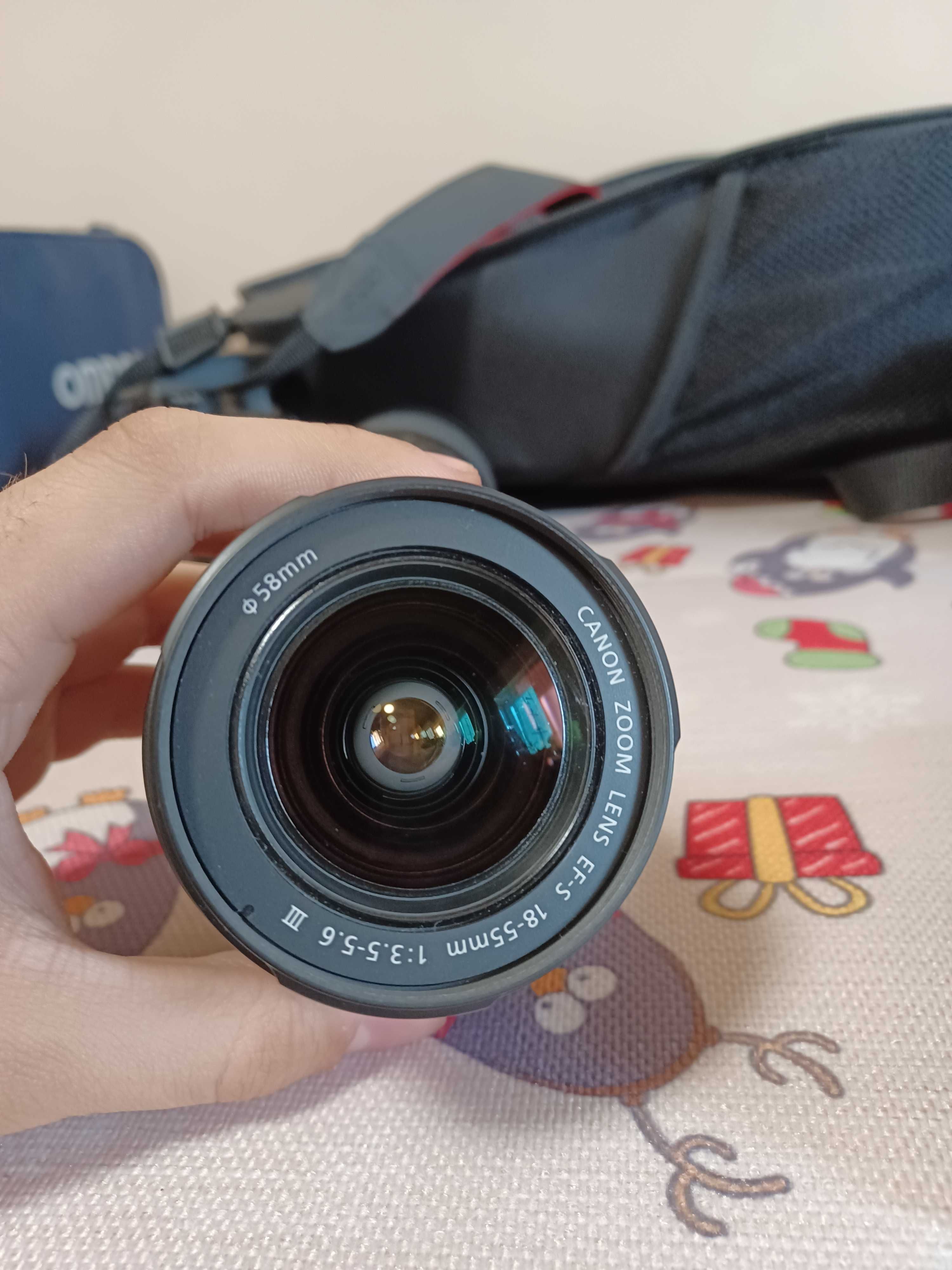 Camera Foto DSLR Canon EOS 4000D + 2 obiective