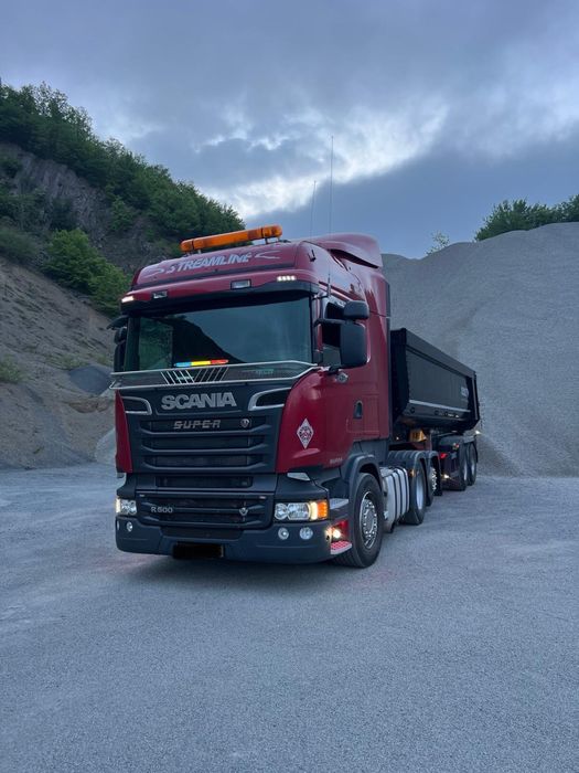 Ansamblu Cap tractor Semiremorca basculabila