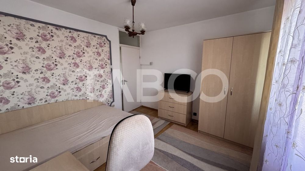 Apartament 2 camere mobilat decomandat 50mp balcon Vasile Aaron Sibiu