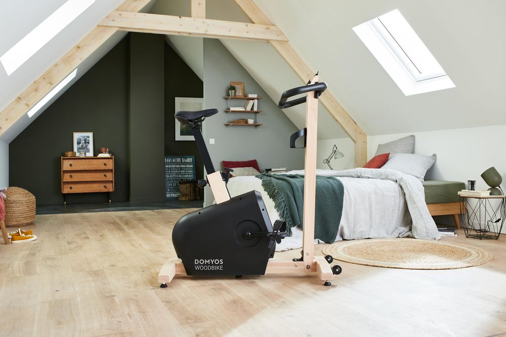 Bicicletă de apartament Woodbike (parte - produs resigilat Decathlon