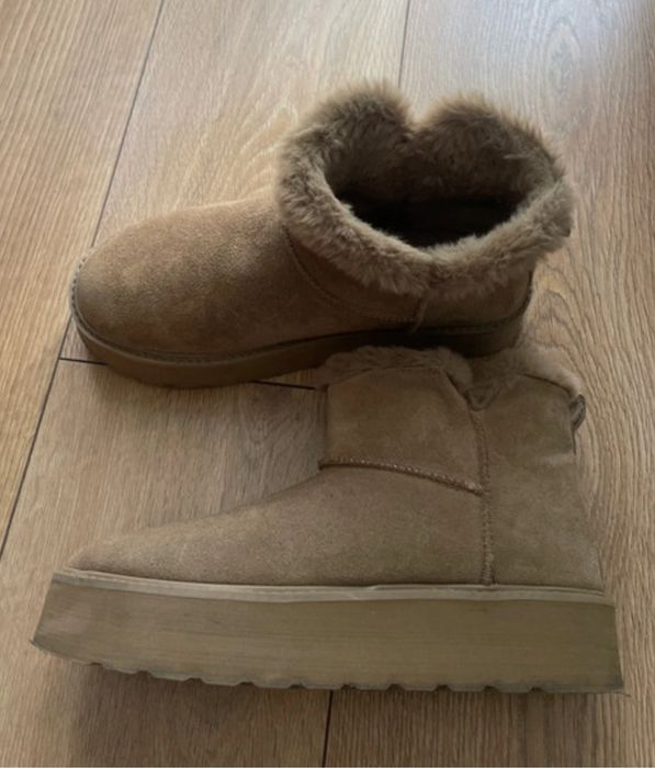 Ghete Oysho 39 din piele