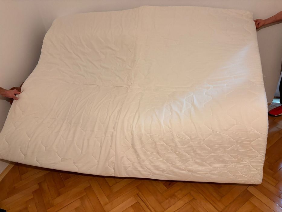 Topper alb saltea