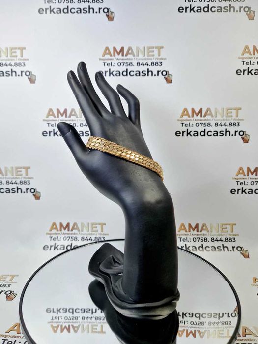 Bratara din Aur de 14K -ERKAD CASH AMANET Galati-