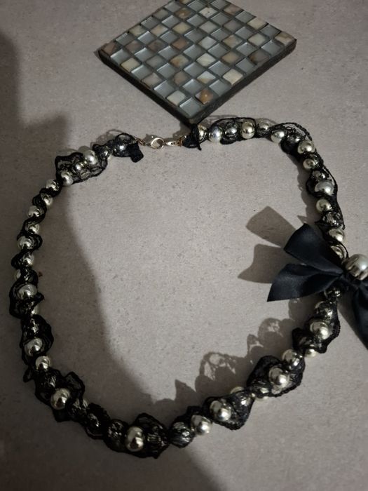 Colier model Chanel Franta 48 cm lungime