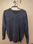 Пухкав и топъл сив пуловер Clothing cashmere, LL