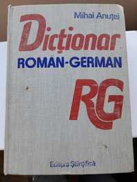 Dictionar Roman German