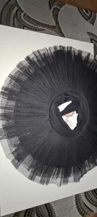 Sansha-Tutu negru, nou, cu eticheta, talie 56 cm, fetite 8-11 ani