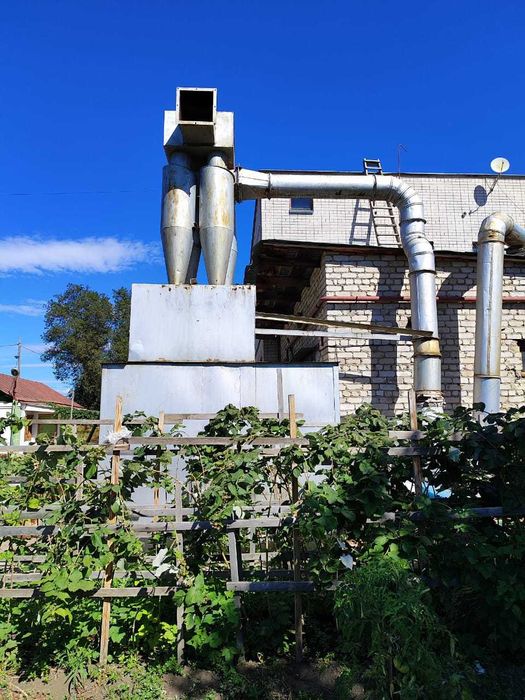 Циклон для вытяжки и сборки стружки и древесных опилок