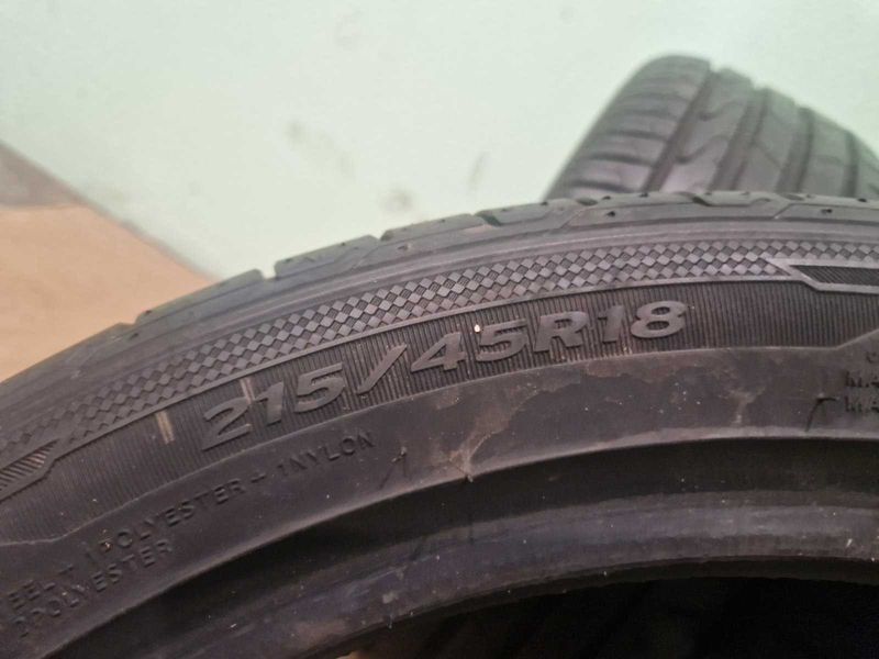 4 Hankook R18 215/45/ 
летни гуми DOT0622