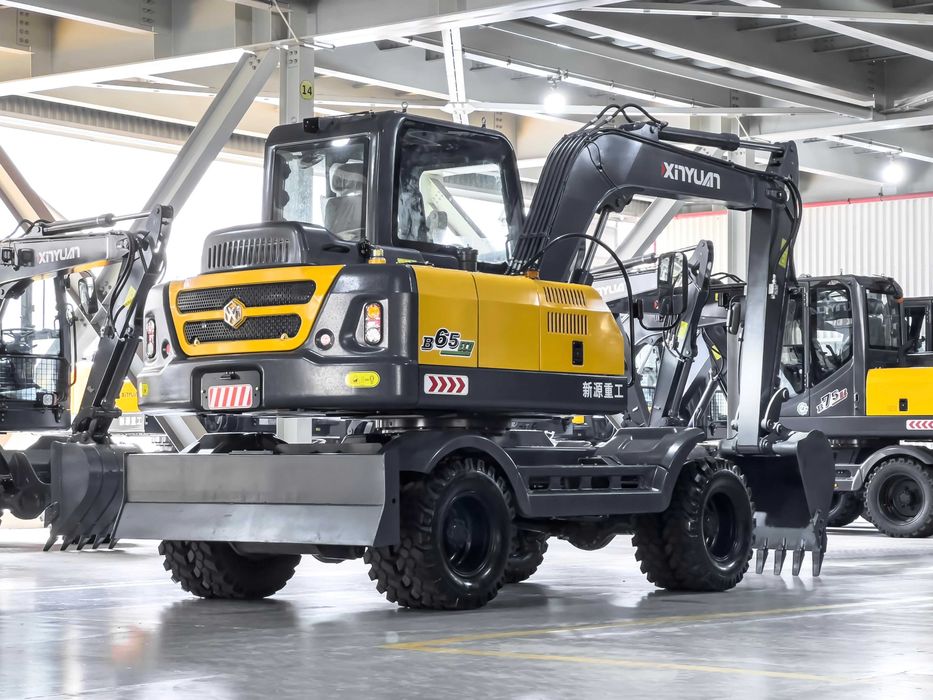 Колёсный экскаватор xyb65eco