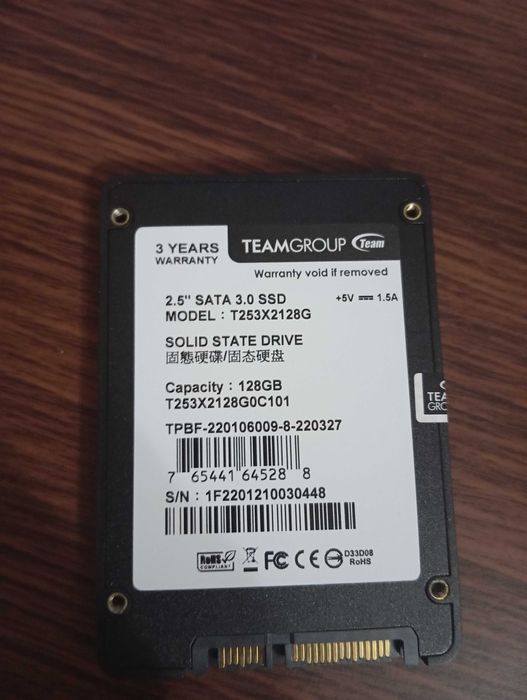 SSD Team Group GX2 128GB продам  диск