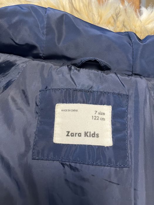 Пухено яке Zara 122 см