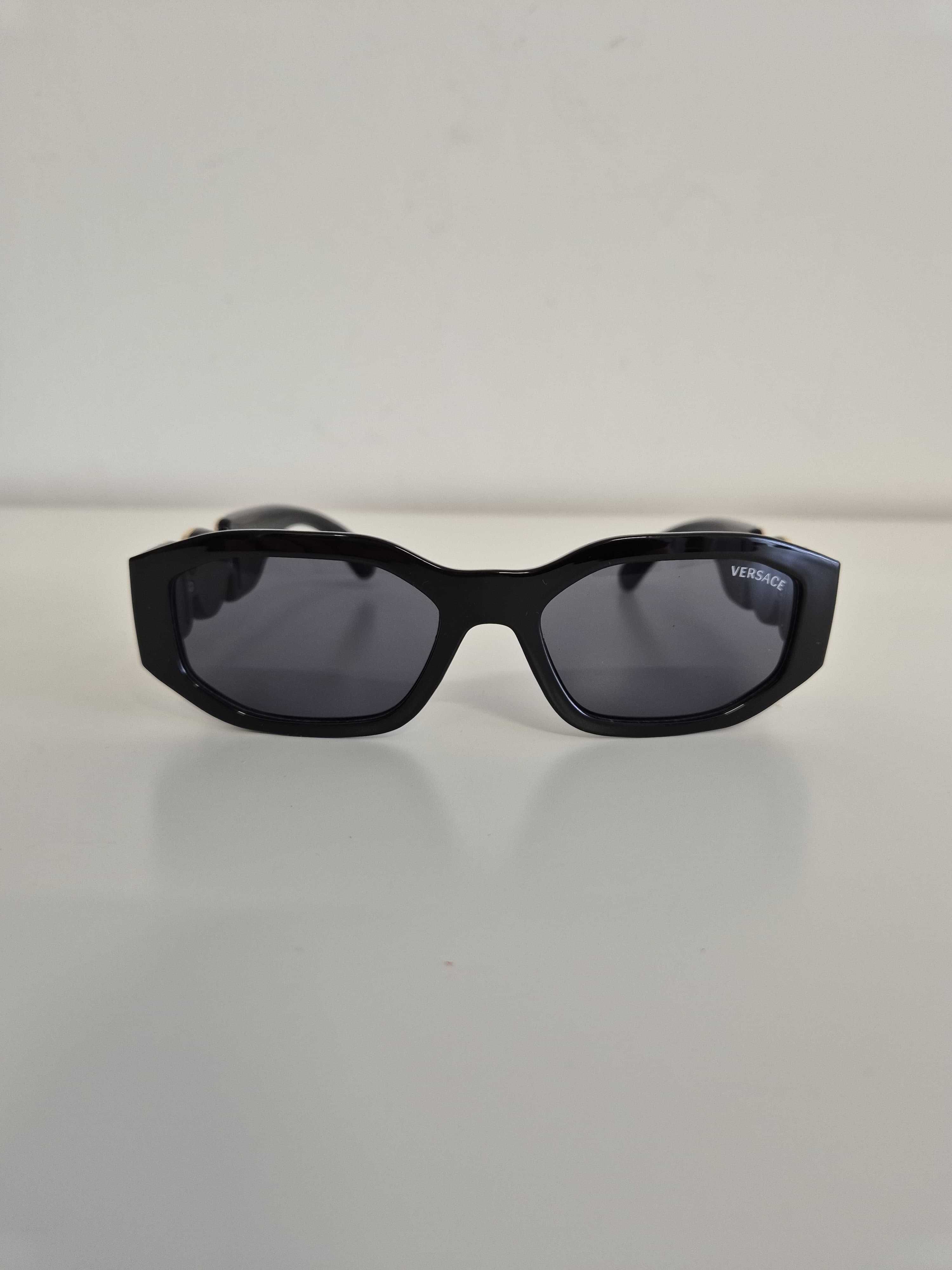 Ochelari de soare Versace Medusa Negru/Alb