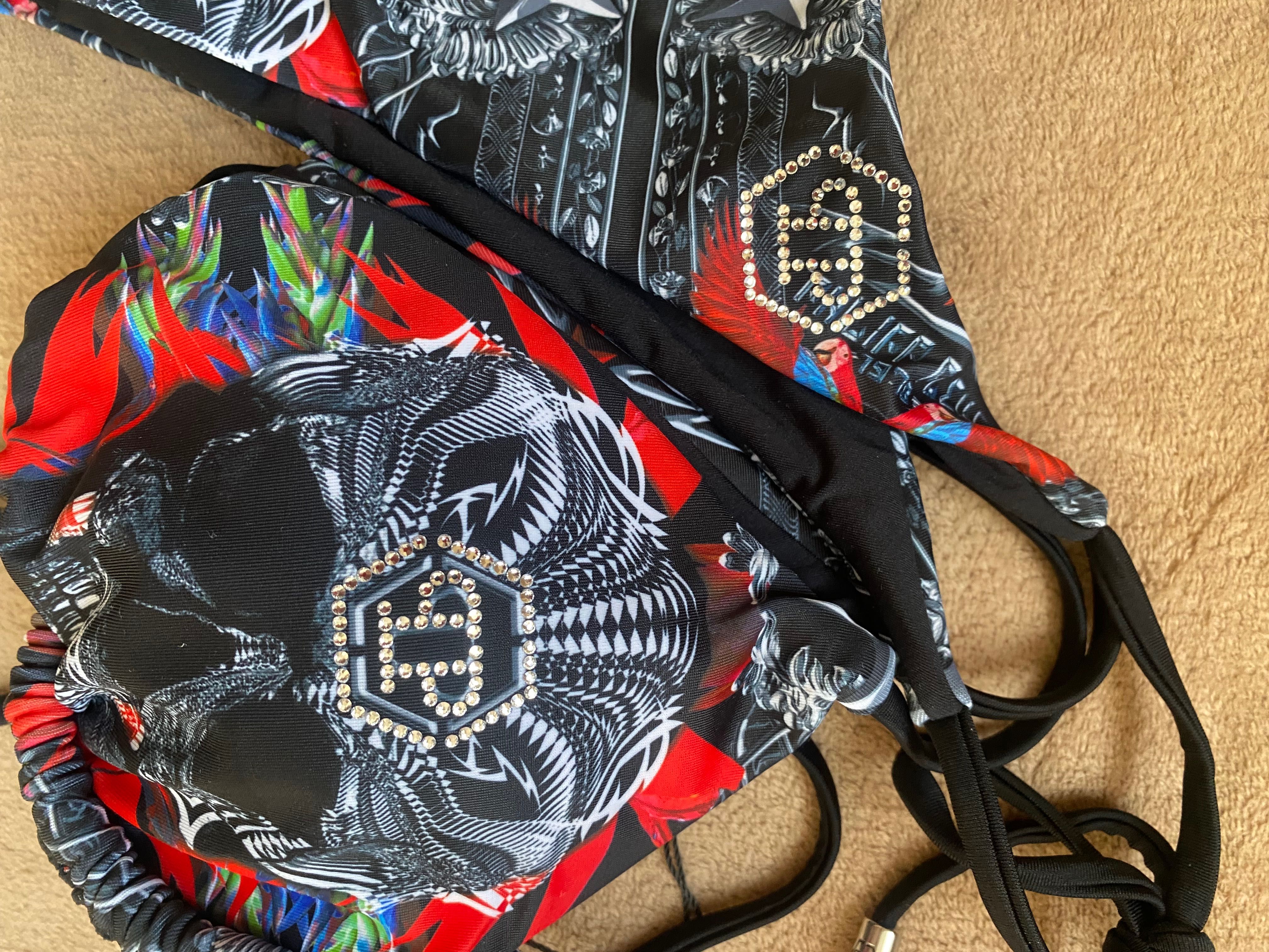 Нов оригинален бански на Philipp Plein, размер М