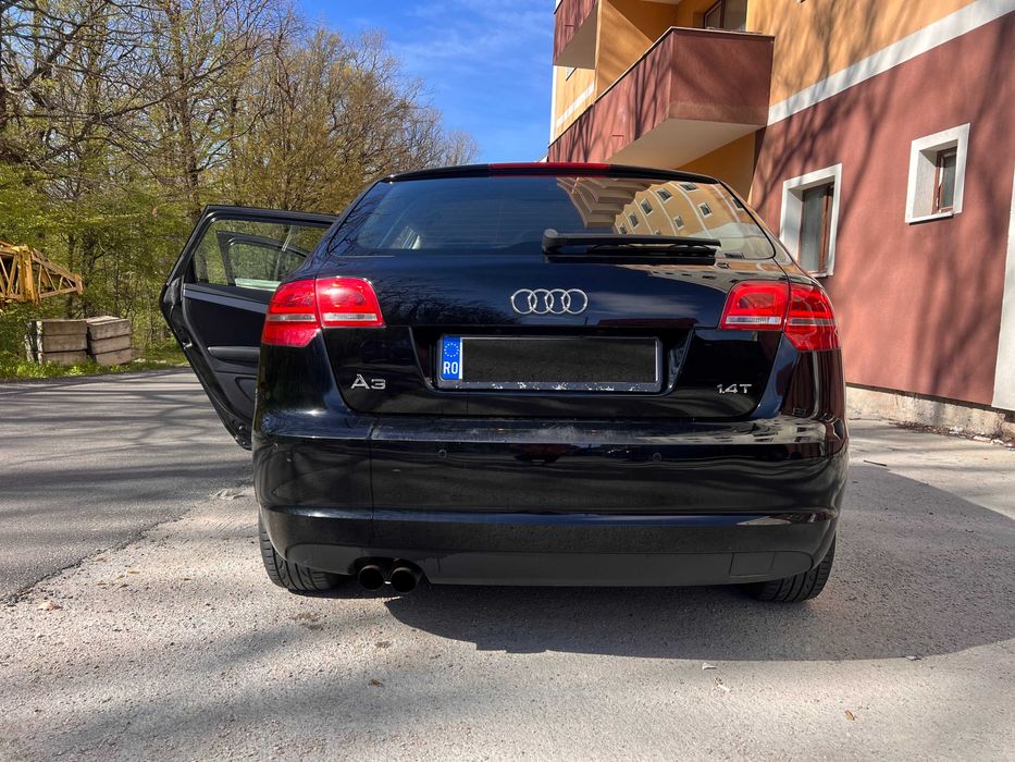 Audi A3, 2010, manual 6+1, 125 CP, benzina 1.4 TFSI, Scaune incalzite