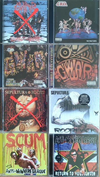 Оригинални Рок и Метъл дискове