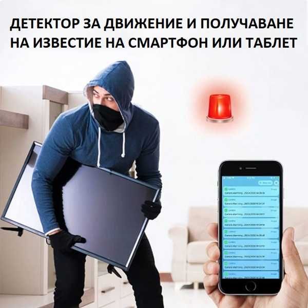 WIFI/IP часовник с камера 4К с нощно виждане /BK039/