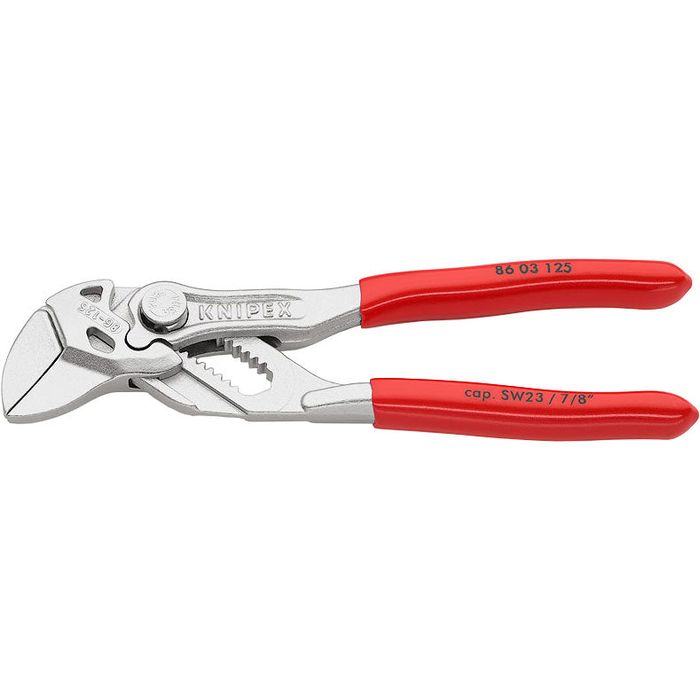 Cleste-Cheie cromat cu reglaj automat, KNIPEX, 125 mm