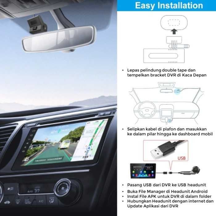 Даш камера с Андроид свързаност SE-172 Dash Board Camera U1 Pro