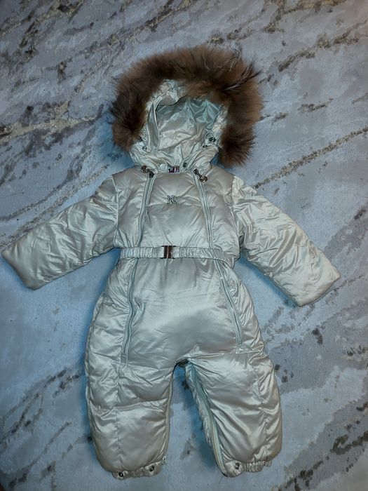 Зимние детский комбинезон.