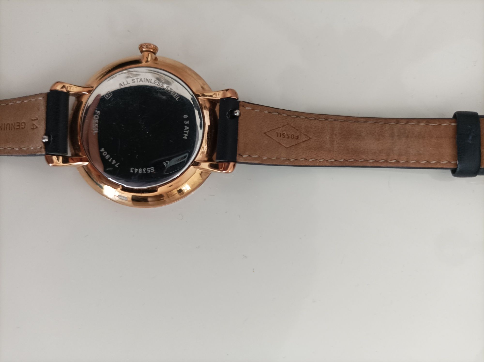 Ceas Fossil, bratara bleu-marine