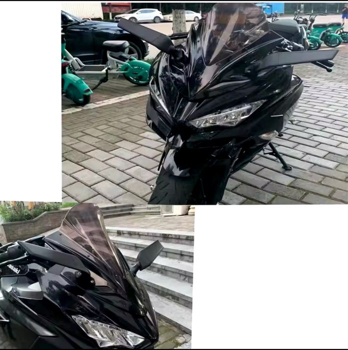 Oglinzi moto universale racing aripi / aerodinamice / wings Honda Yam