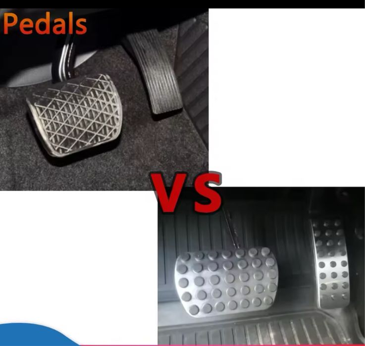 Set ornamente pedale aluminiu Mercedes Benz A B GLE ML GLA CLA automat