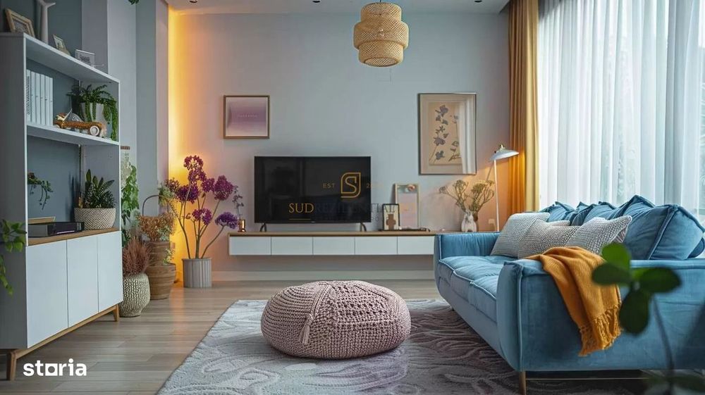 Apartament cu finisaje noi - 3 camere in ansamblu rezidential,Sector 4