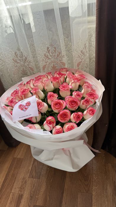 Цветы свежый букет