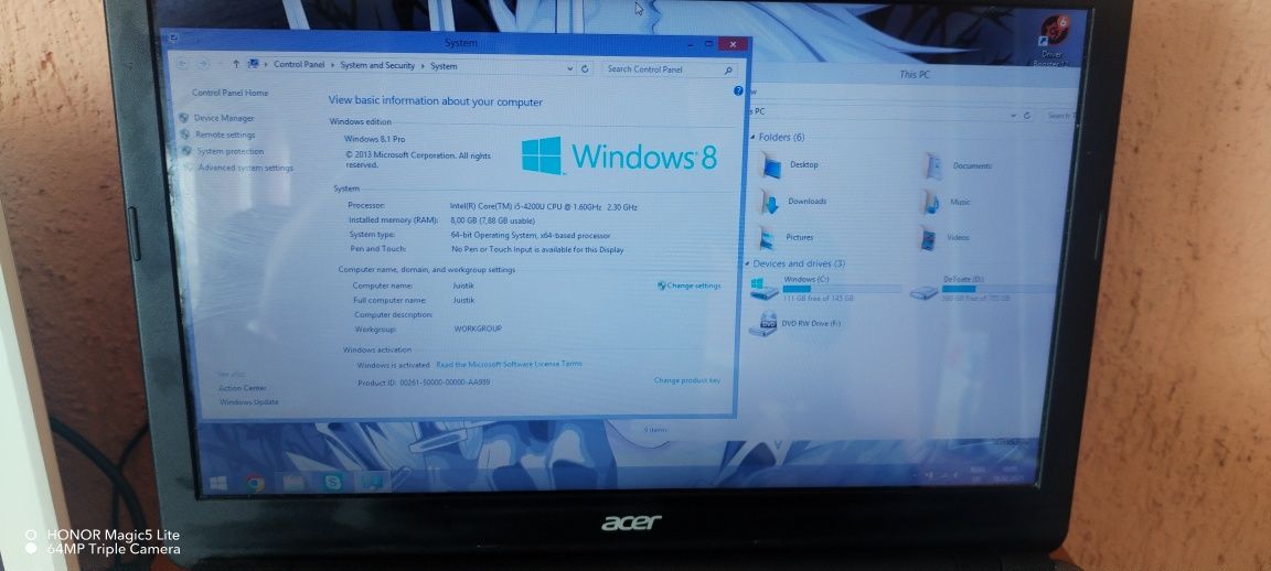 Laptop Acer .. HP...Del.