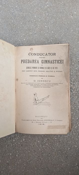 Carte veche 1909