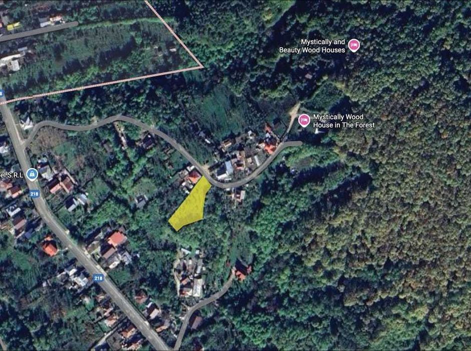 Teren de vanzare Comuna Valcanesti, la baza padurii, 1946 mp.