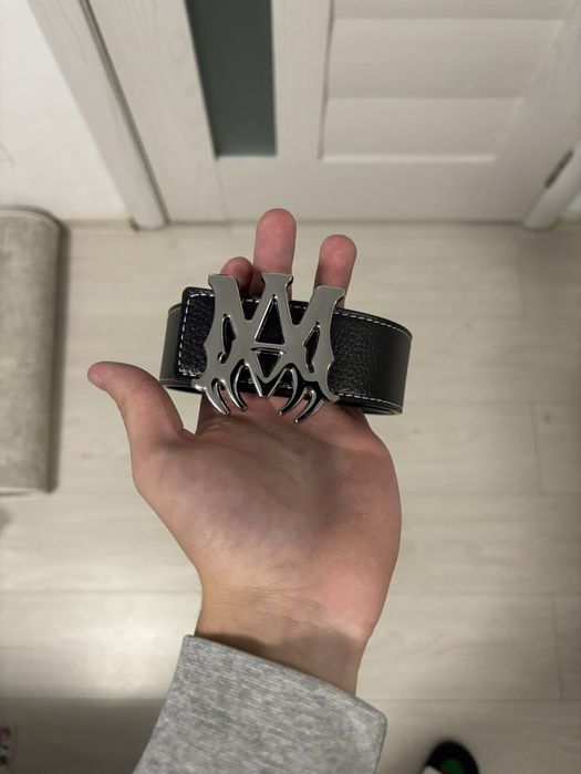 Curea Amiri catarama argintie