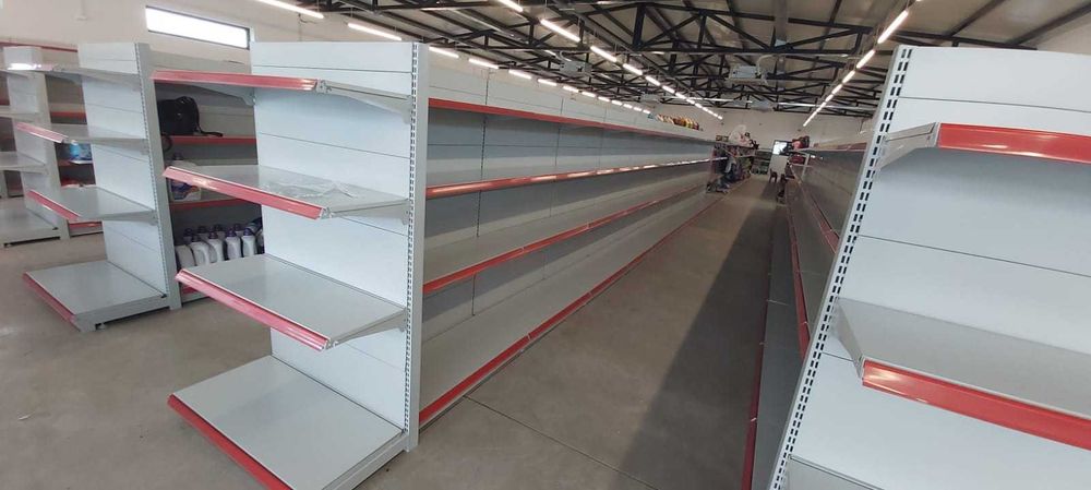 Rafturi noi de magazin 389 ron/m cu polite de 47/37cm!