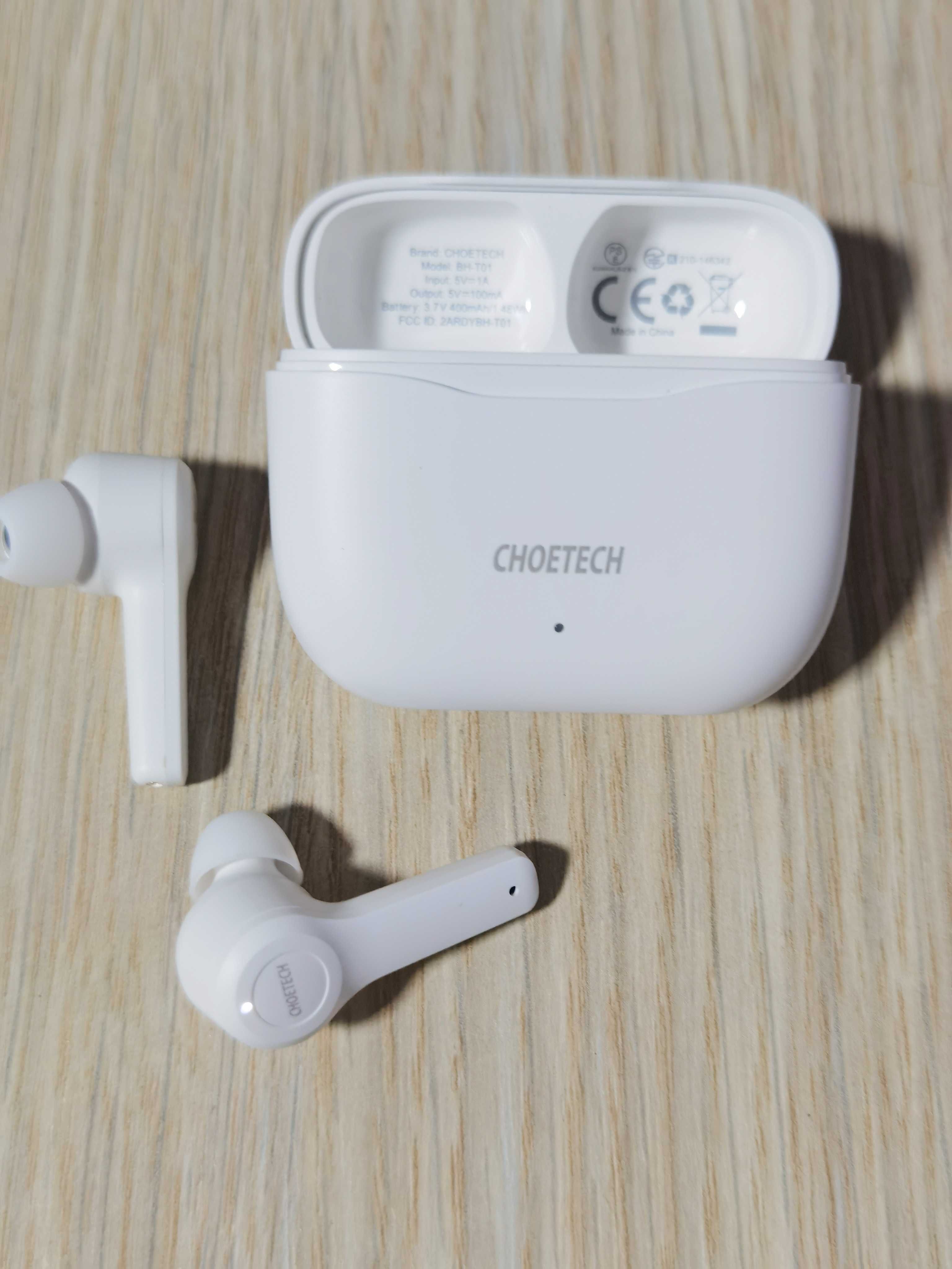 Casti Audio Wireless Fara fir TWS Bluetooth Sigilate Garantie CHOETECH
