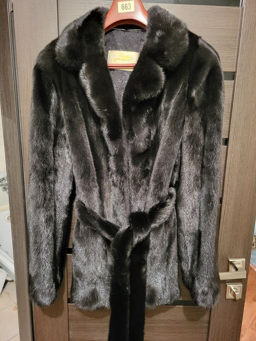 Норковая шуба,  мужская дублёнка