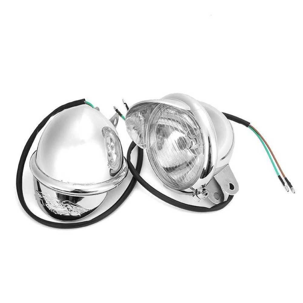 Доълнителни фарчета и LED Фарове за мотори чопър, кафе рейсър, бобър