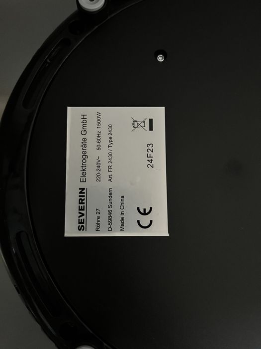 Vand friteuza Severin cu aer cald (Air Fryer)