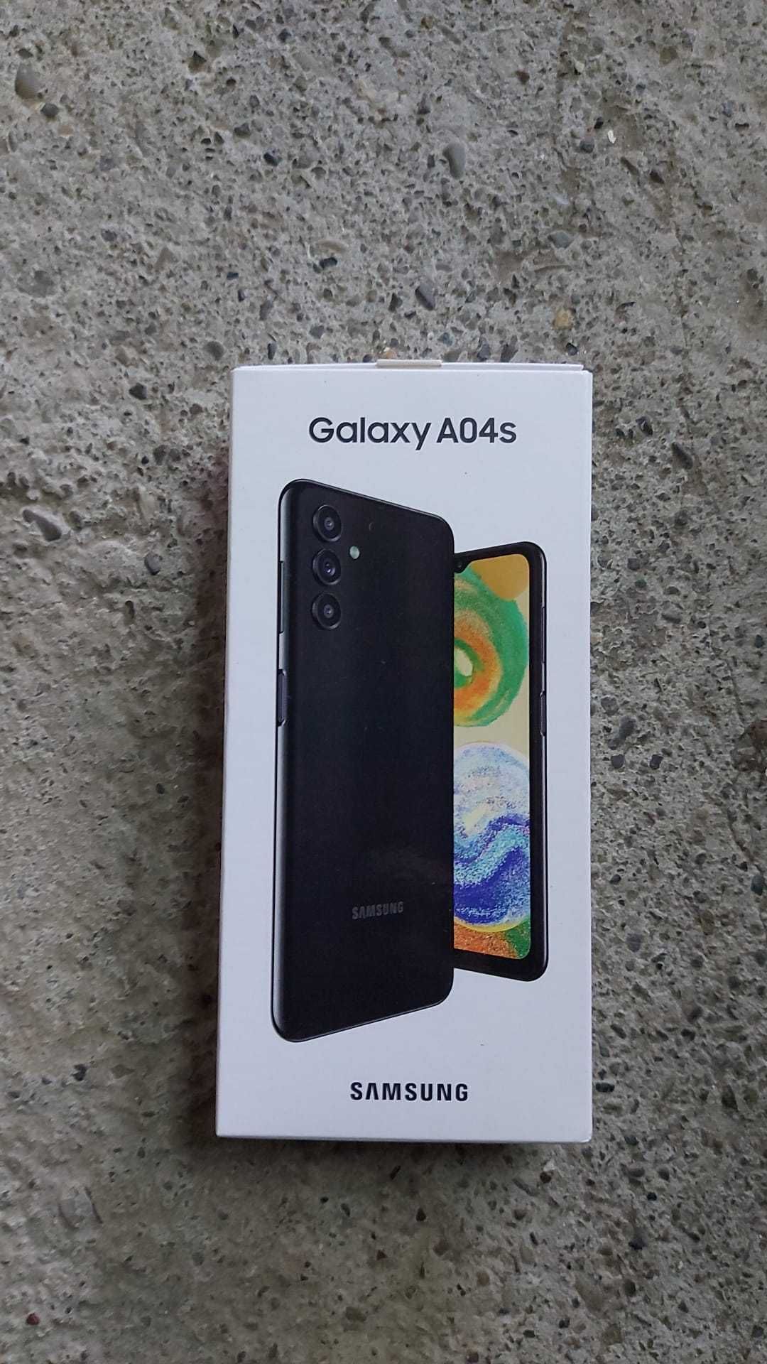 Samsung Galaxy A04s, 32GB, 3GB RAM, 4G, negru, nou, sigilat, garantie