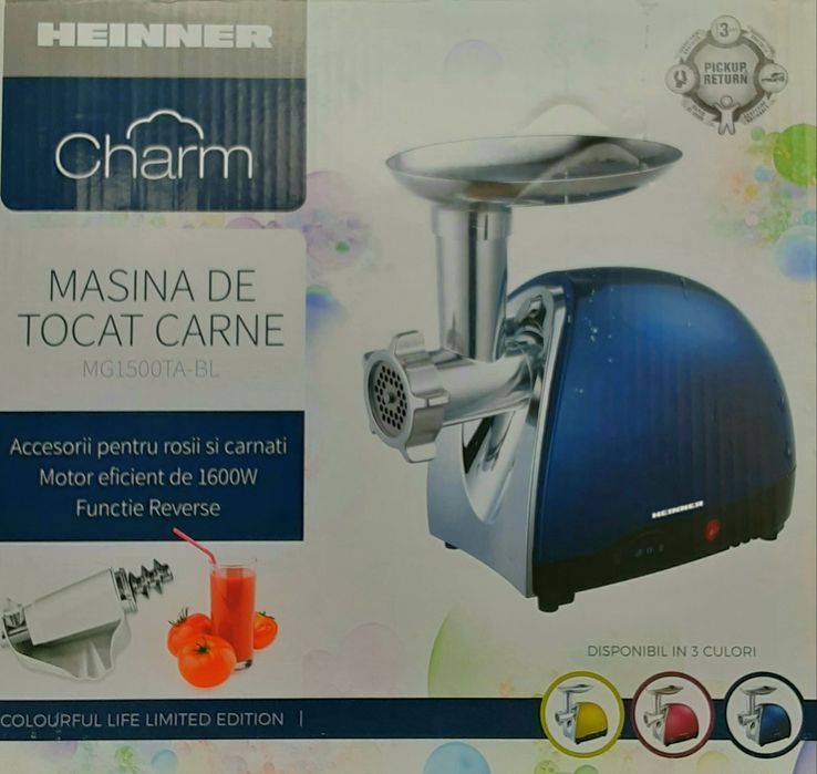 Mașina electrică pentru tocat carne HEINNER NOUA - 220 Lei