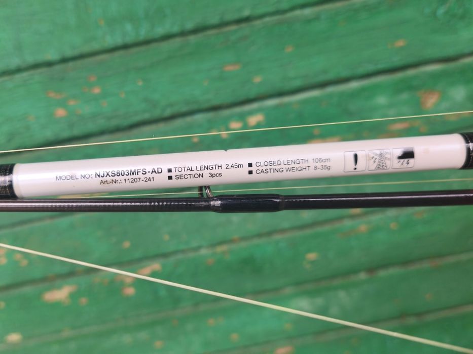 Спининг Daiwa ninja sf 803MFS с макара daiwa ninja lt2500