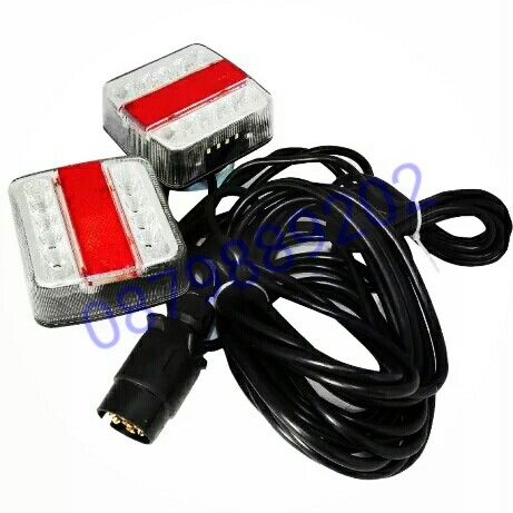 Лед диоден стопове за рамаркета,платформи каравани и др.-12волта