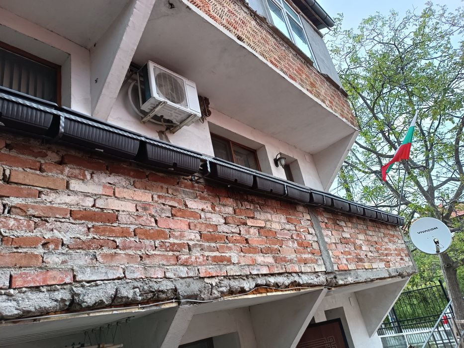 Поставка за саксия от кована шина в комплект с 13 бр сандъчета