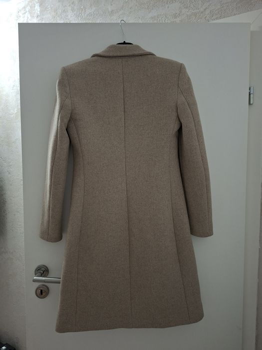 Palton lână zara